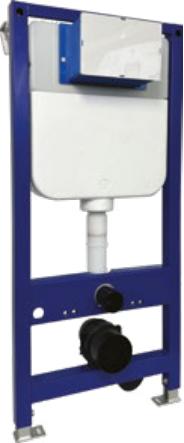 Wall Low Height Wc Frame (incl. Cistern) W500 x D120-180 x H790mm