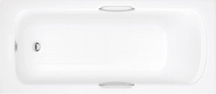 Asta Twin Grip Single End Bath 1600 x 700mm