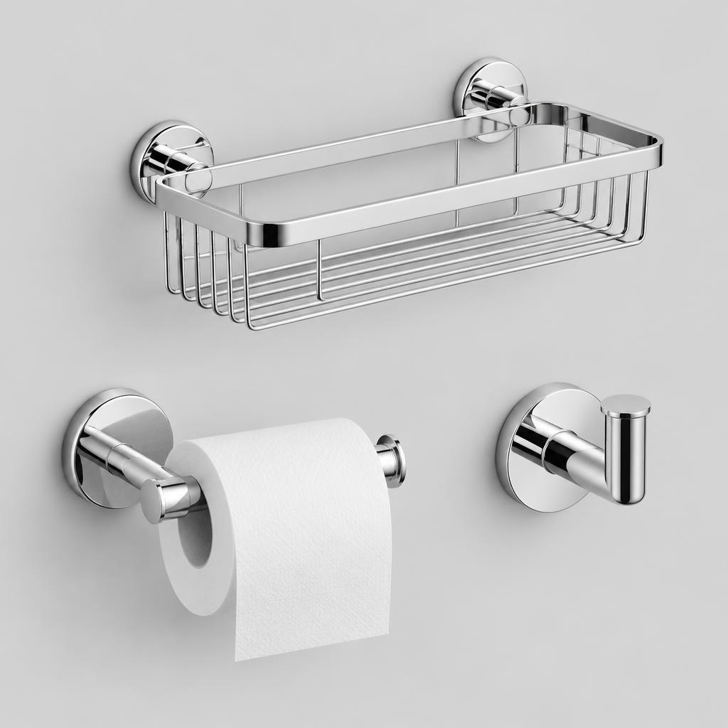 Accessories Boden 2 Tier Caddy Chrome W250 x H540 x D175mm