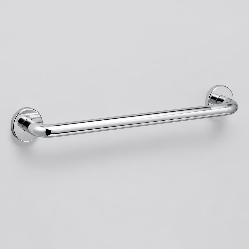 Showering Straight Grab Rail W330 Chrome H50 x D100mm