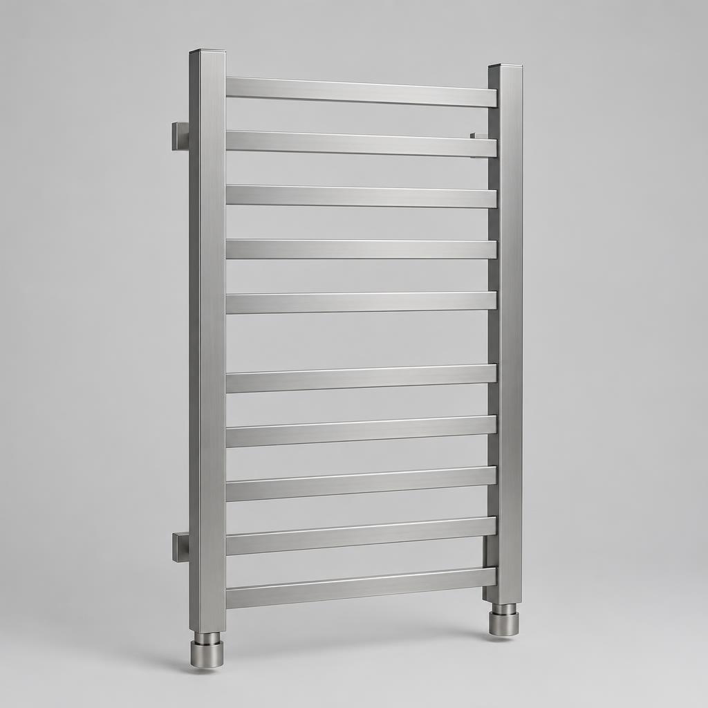 Radiators Rogen Square Ladder Brushed Brass BTU’s: 1693 W500 x H1500 x D50mm