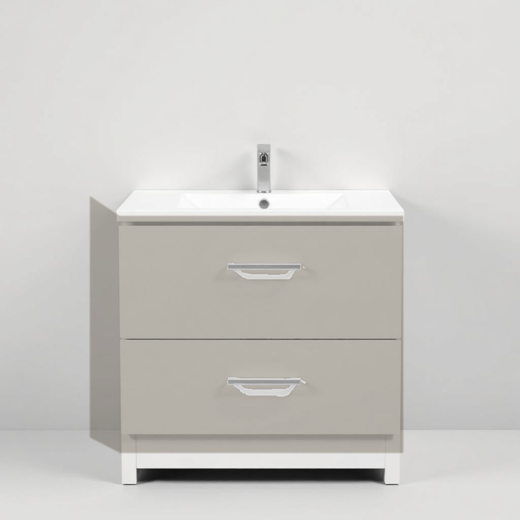 Skagen 500mm Slim Basin Unit Matt Stone W500 x H640* x D218