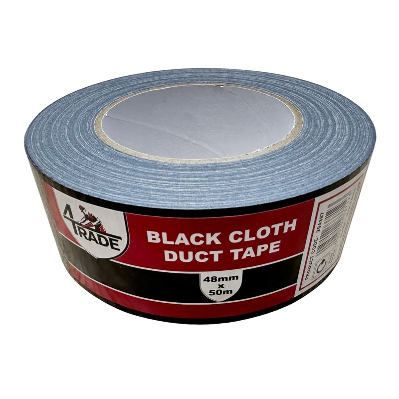 Trade Black Duct Tape 48mm x 50m