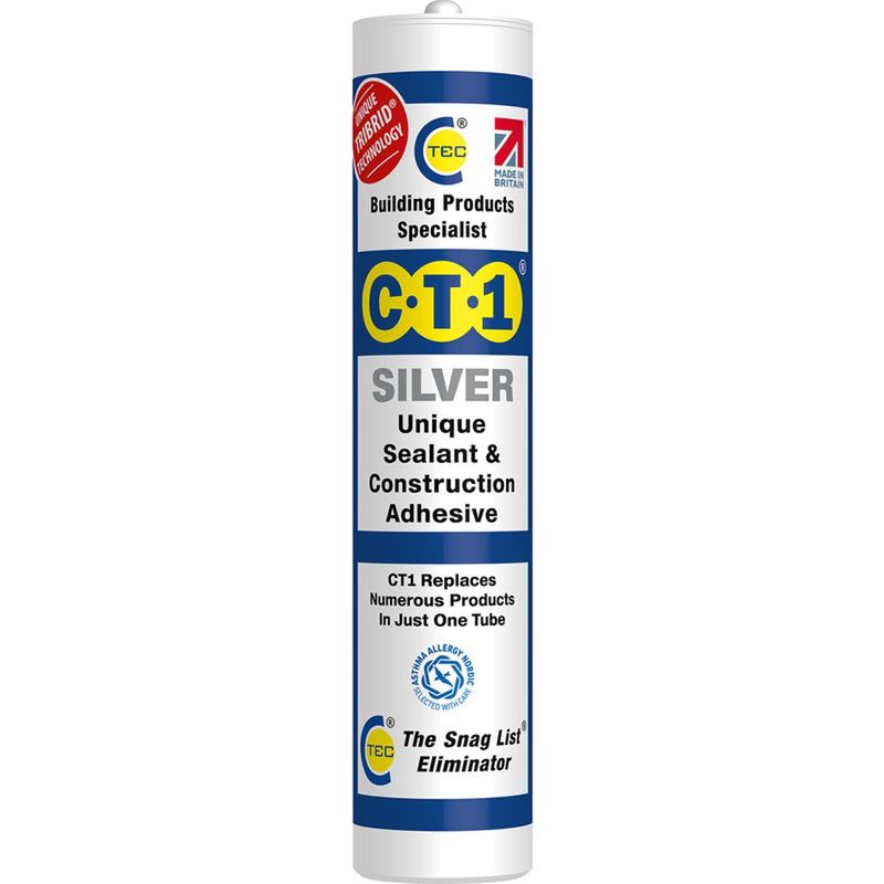 C-TEC Silver Sealant CT1 Tube 290ml