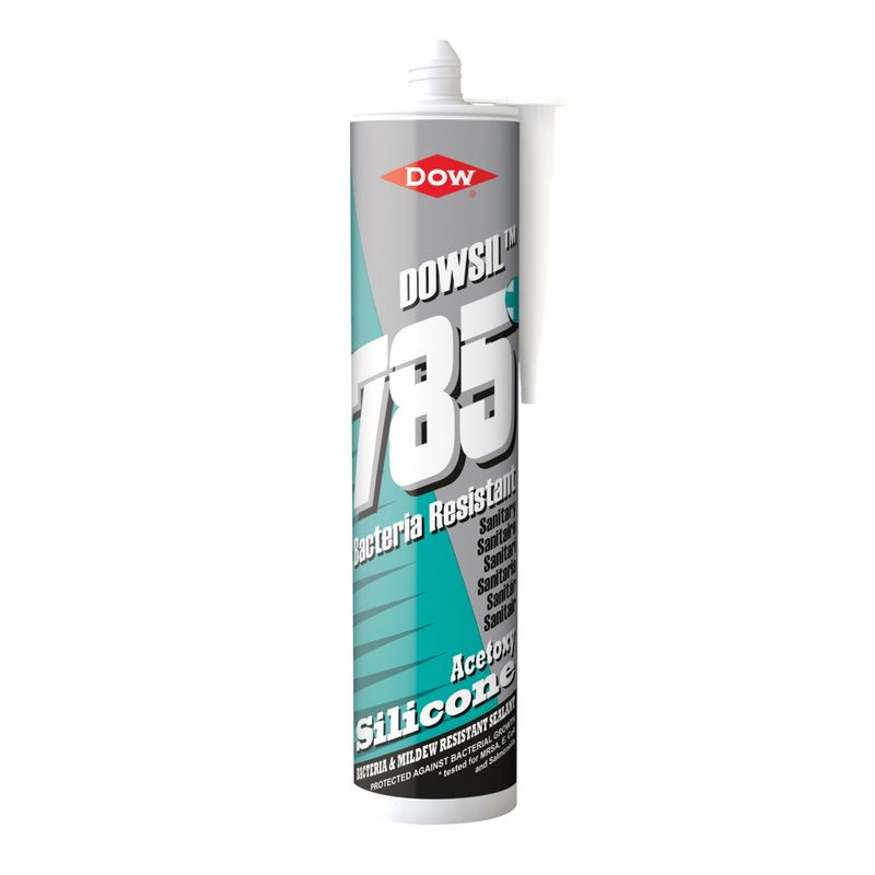 Dowsil 785+ Sanitary Sealant White 310ml