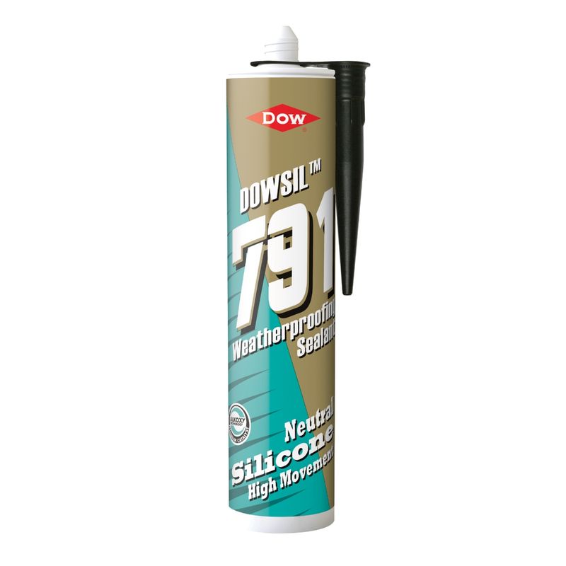 Dowsil 791 Weatherproofing Sealant Black 310ml