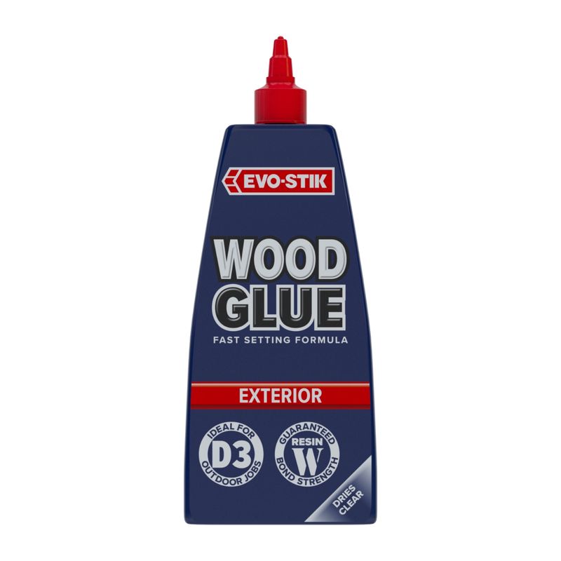 Evo-Stik Resin Weatherproof Exterior Wood Adhesive 1 Litre 717916