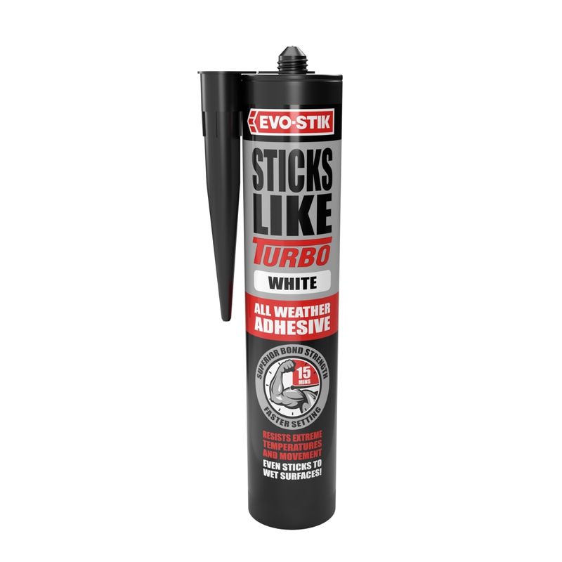 Evo-Stik Sticks Like Turbo White 290ml