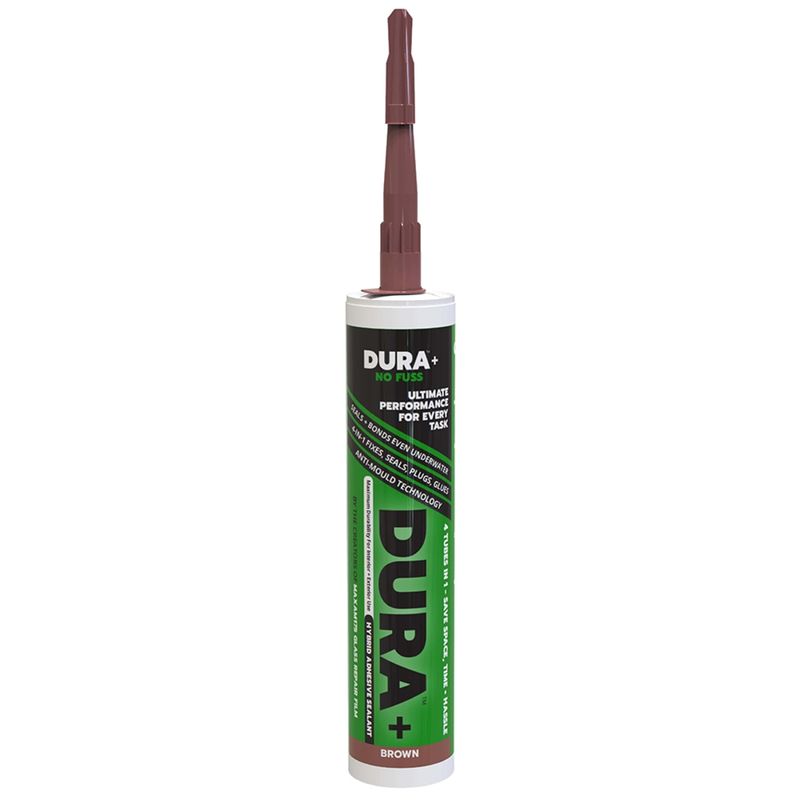 Maxam DURA+ DURA+BR Adhesive Sealant Brown 290ml Tube