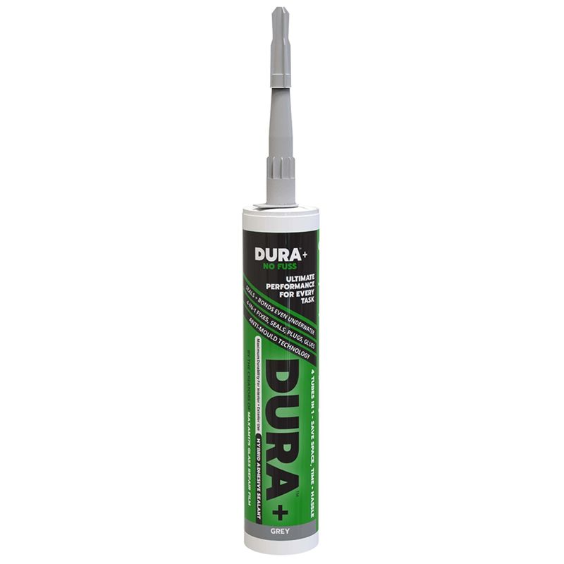 Maxam DURA+GY DURA+ Adhesive Sealant Grey 290ml Tube