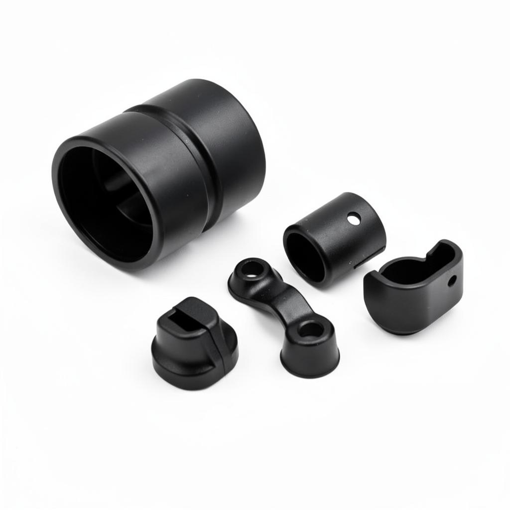 112mm Half Round Black Gutter Fascia Bracket