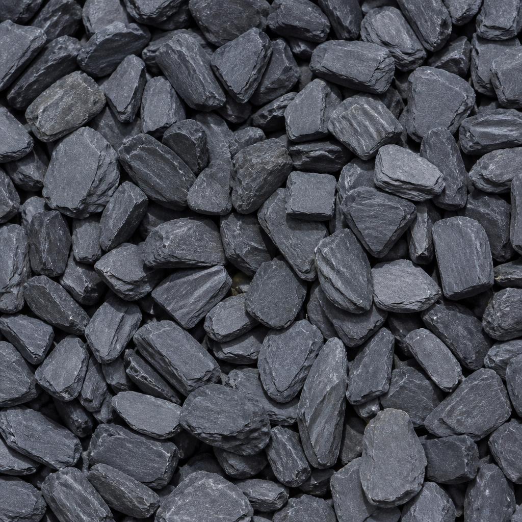 Charcoal Slate Chippings 20mm Maxi Bag Gravel
