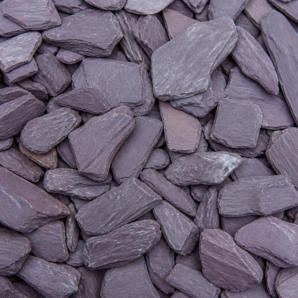Purple Slate Chippings 40mm Maxi Bag Gravel