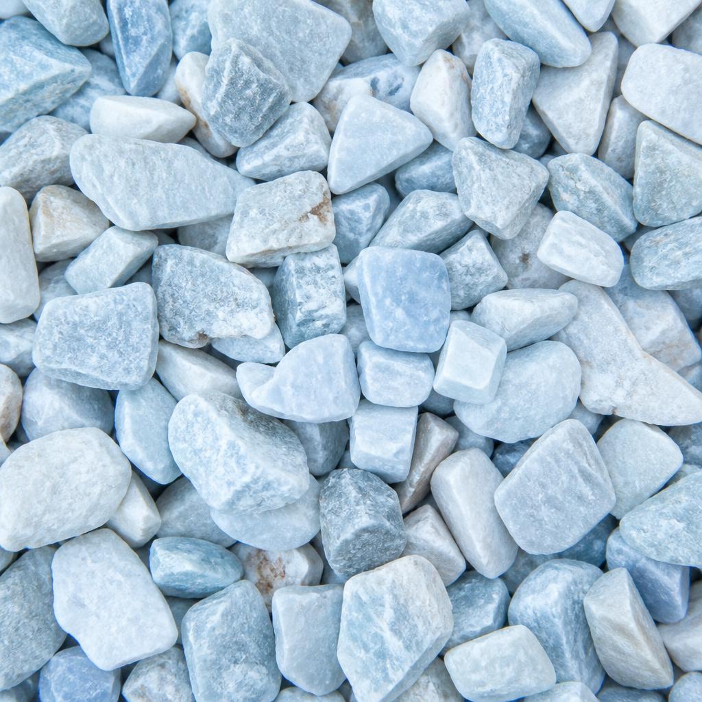 20mm Ice Blue Chippings Maxi Bag 25kg Gravel