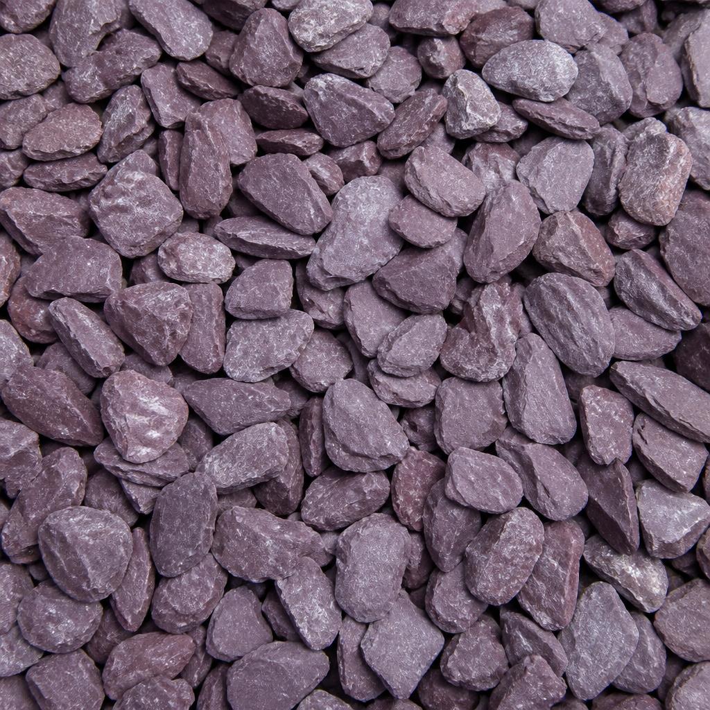 Purple Slate Chippings 20mm (3 x Bags)
