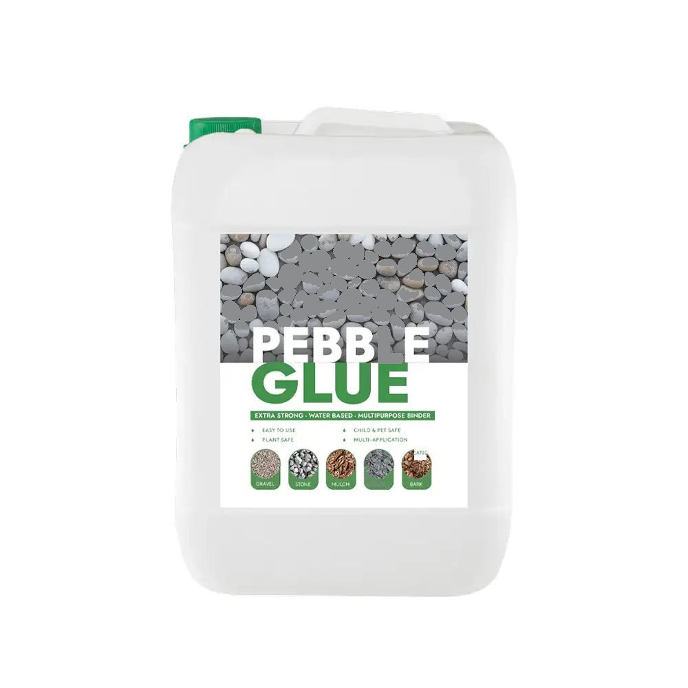 PEBBLE GLUE 5L Pour On Gravel Binder For Paths, Gravel and Driveways