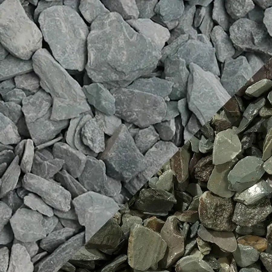 20mm Green Slate Chippings Bulk Jumbo Bag Gravel