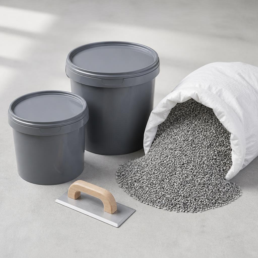 Resin Bound DIY Landscaper Kit – 4m² – Nordic Grey 2–5mm (Resin & Gravel Included)